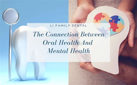 Dental Health and Psychological Connections