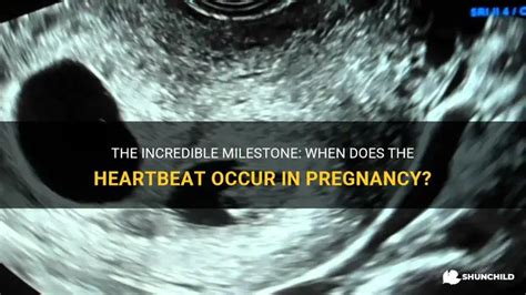 Detecting the First Heartbeat: An Exciting Milestone in Pregnancy