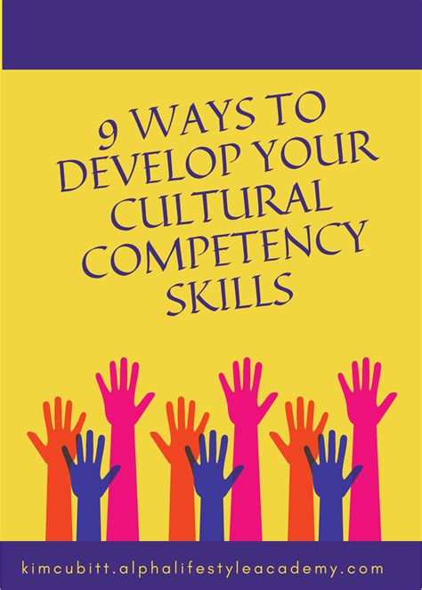 Developing Cultural Competence: Enhancing Your Skills as a Cultural Explorer