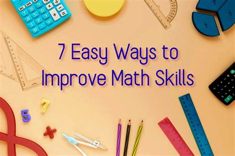 Developing Effective Study Habits for Improving Mathematical Skills