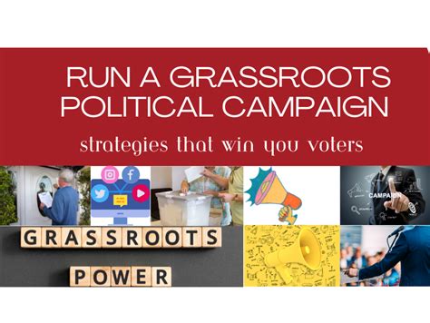 Developing an Effective Campaign Strategy: From Fundraising to Grassroots Mobilization