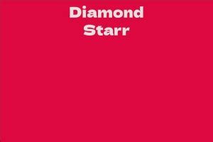 Diamond Starr's Net Worth and Assets