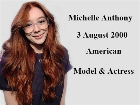 Discover the Age of Michelle Anthony