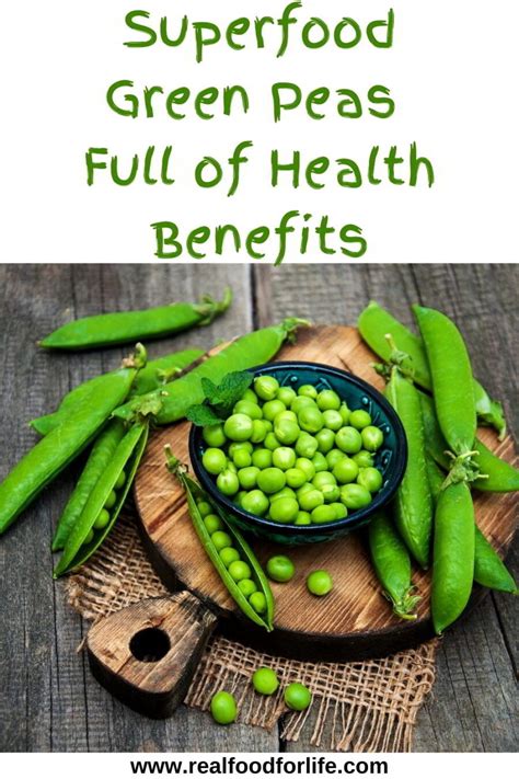 Discover the Health Benefits of Including Peas in Your Diet