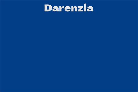 Discovering Darenzia: Years and Intimate History