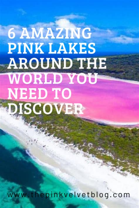 Discovering Pink Lakes Around the Globe