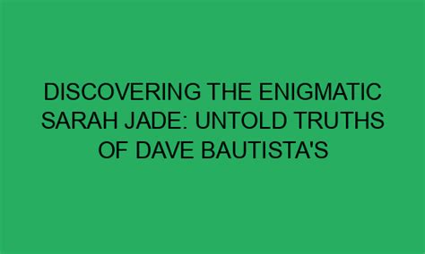 Discovering the Age of the Enigmatic Jade Fairbrother