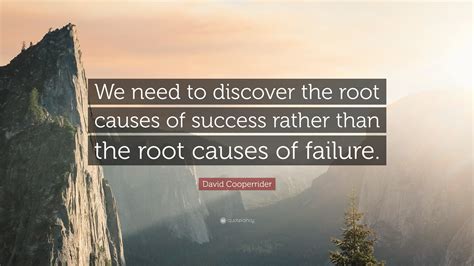 Discovering the Roots of Success