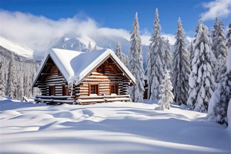 Discovering the Tranquility of Resting Amidst a Snowy Paradise