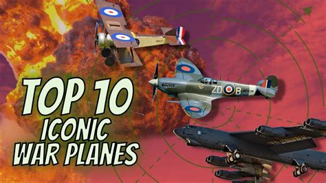 Dive into the History of Iconic Warplanes