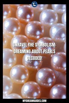 Diving into Symbolism: Pearls as a Gateway to the Subconscious