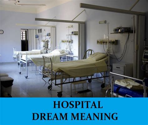 Diving into the Interpretation of a Hospital Room Dream