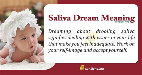 Diving into the Symbolic Significance of Saliva in Dream Interpretation