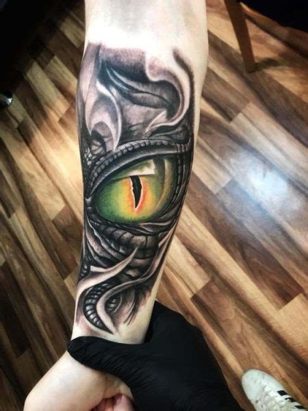 Dragon Eye Tattoos: An Exquisite and Enigmatic Manifestation of Uniqueness