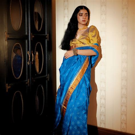 Draped in Sumptuous Silk Saree: An Exquisite Testament to Tradition