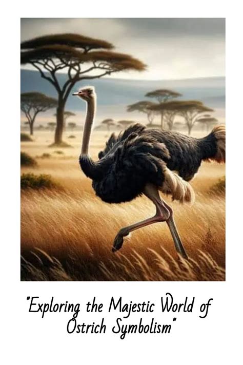 Dreaming in Onyx: Exploring the Symbolic Power of Ostriches