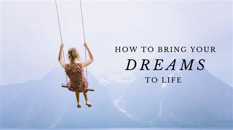 Dreaming of a Proposal: Bringing Your Dreams to Life