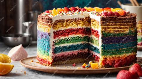 Dreaming of a Slice: The Irresistible Allure of Rainbow Cake