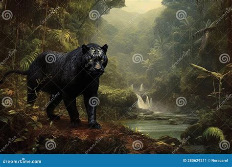 Dreaming of an Enchanting Young Melanistic Panther