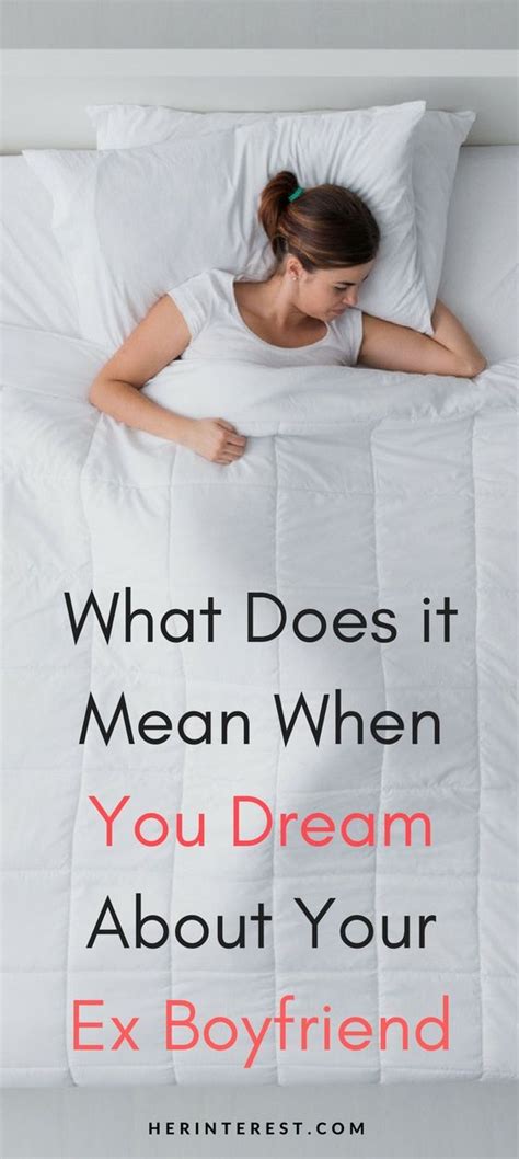 Dreaming of my ex: What does it mean?