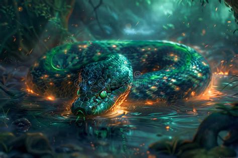 Dreaming of the Enchanting Green Python