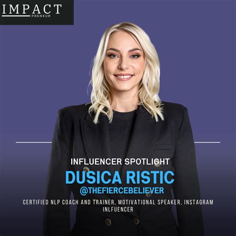 Dusica Jovicic's Impact on the Industry