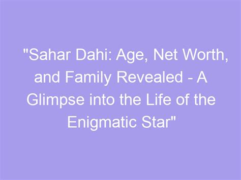 Early Days and Age of the Enigmatic Star