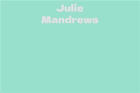 Early Life and Education of Julie Mandrews