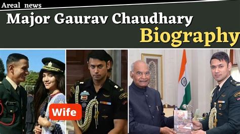 Early Life and Education of Major Gaurav Chaudhary