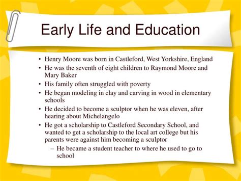 Early Life and Education of Mosrecline Moore