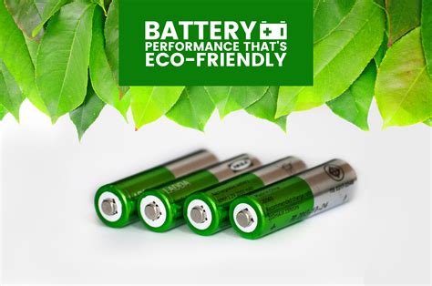 Eco-Friendly Battery Options: Choosing Environmentally Friendly Brands