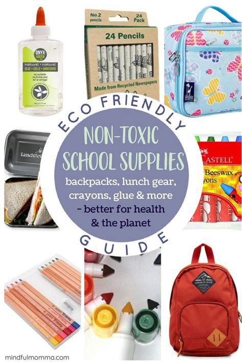 Eco-Friendly Options: Choosing Sustainable and Non-Toxic School Supplies