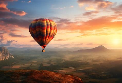 Embark on a Mesmerizing Journey: Discover the Elegance and Tranquility of Ascending in a Majestic Hot Air Balloon