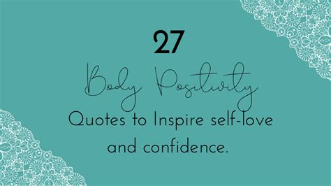 Embracing Body Positivity and Encouraging Self-Love