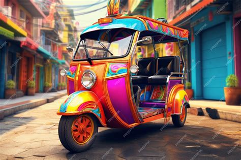 Embracing the Quirky and Colorful Auto Rickshaws