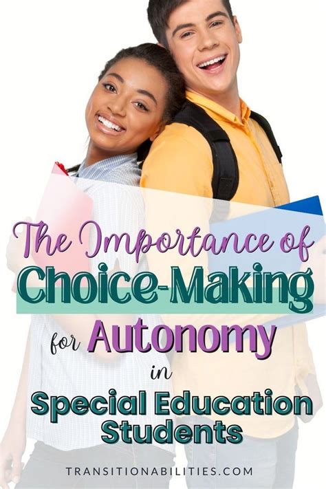 Empowering Autonomy and Fostering Decision-making Skills