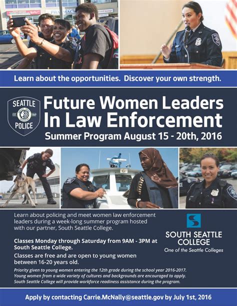 Empowering Change: Inspiring and Supporting Future Generations of Women in Law Enforcement