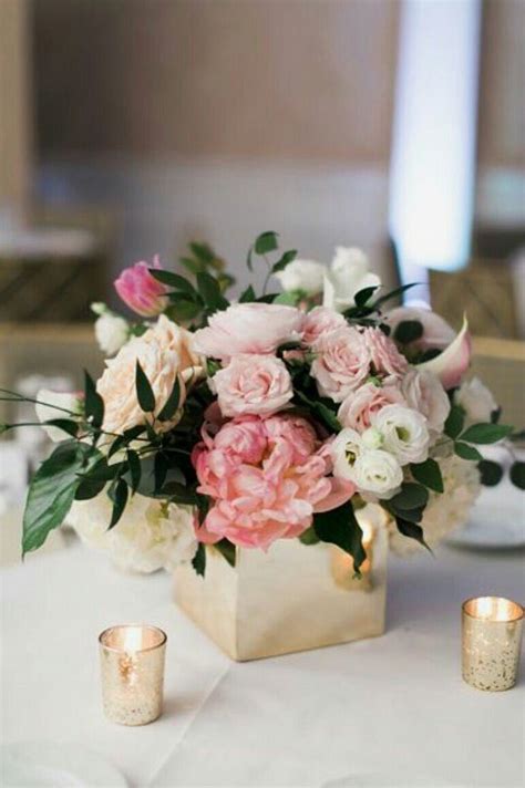 Enchanting Floral Arrangements in Various Shades of Blush