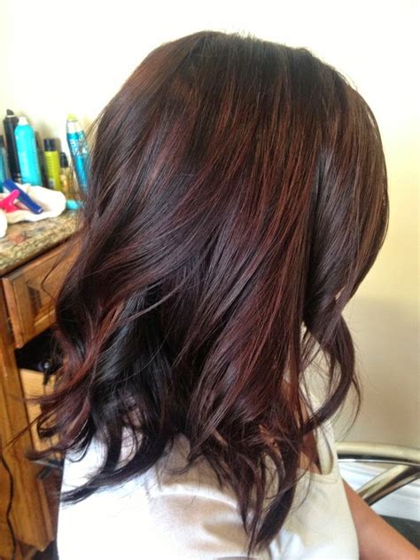 Enhance Your Current Hair Color with Subtle Red Highlights