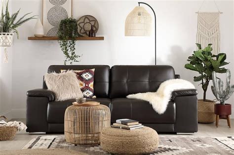 Enhance the Look of Your Black Sofa with Chic Accessories