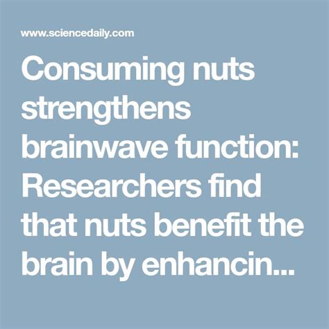 Enhancing Cognitive Function with Monkey Nut Consumption