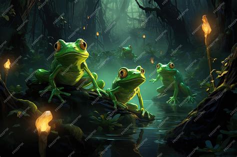 Enter the Enchanted Forest: Where the Toads Roam