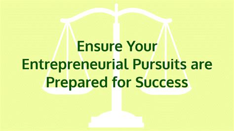 Entrepreneurial Pursuits