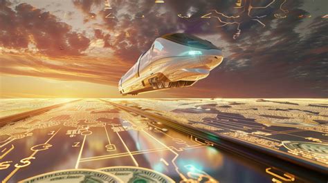 Envisioning a Futuristic Levitating Railroad: Unveiling the Epitome of Technological Wonders