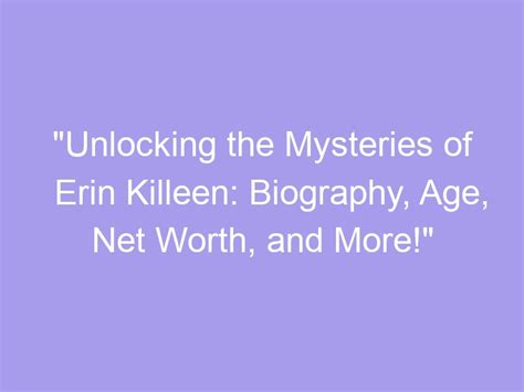 Erin Killeen's Early Life and Background