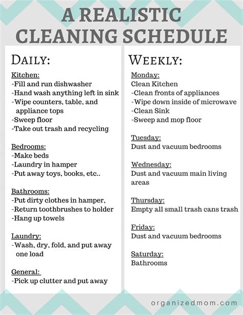 Establishing a Daily Cleaning Routine