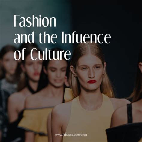 Examining Influence on Fashion and Lifestyle