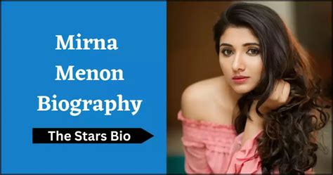 Examining Mirna Menon's Career Achievements