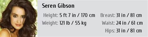 Examining Seren Gibson's Physical Appearance and Measurements