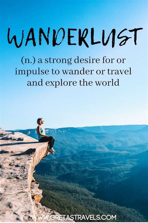 Exploration of Your Inner Desire to Wander